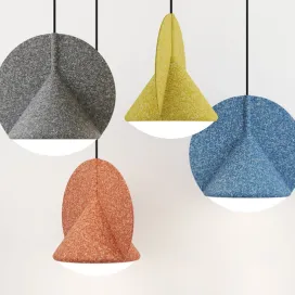 Pendant lamp bolia the stamp